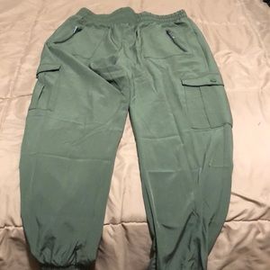 Baggy Fit Olive Joggers